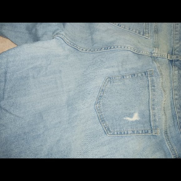 Torrid Plus SIze denim distressed bermuda shorts 14 - Picture 4 of 4